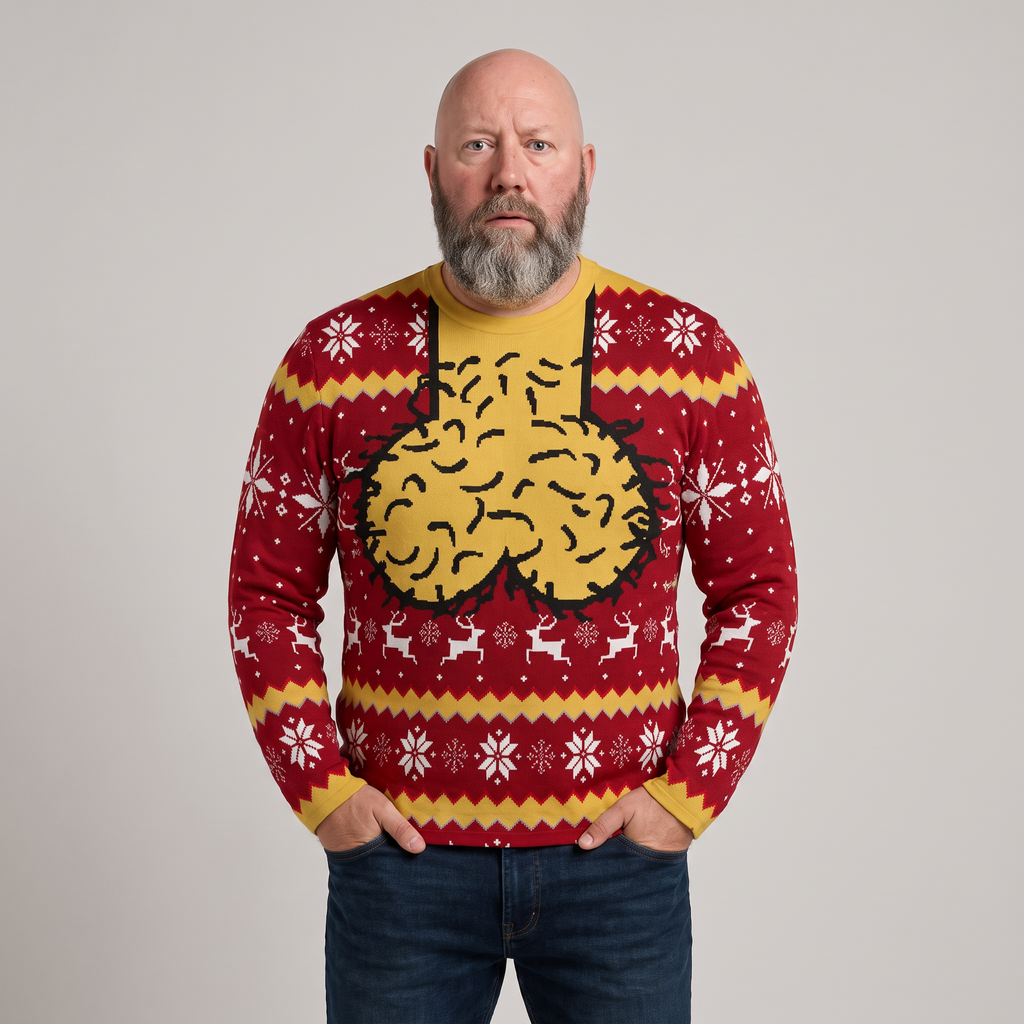 Jingle Balls Sweater - Red