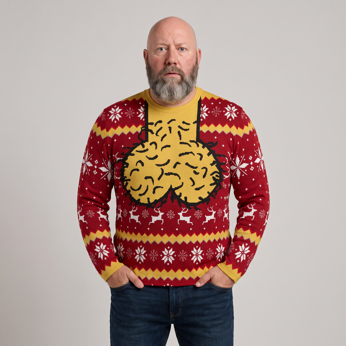Jingle Balls Sweater - Red