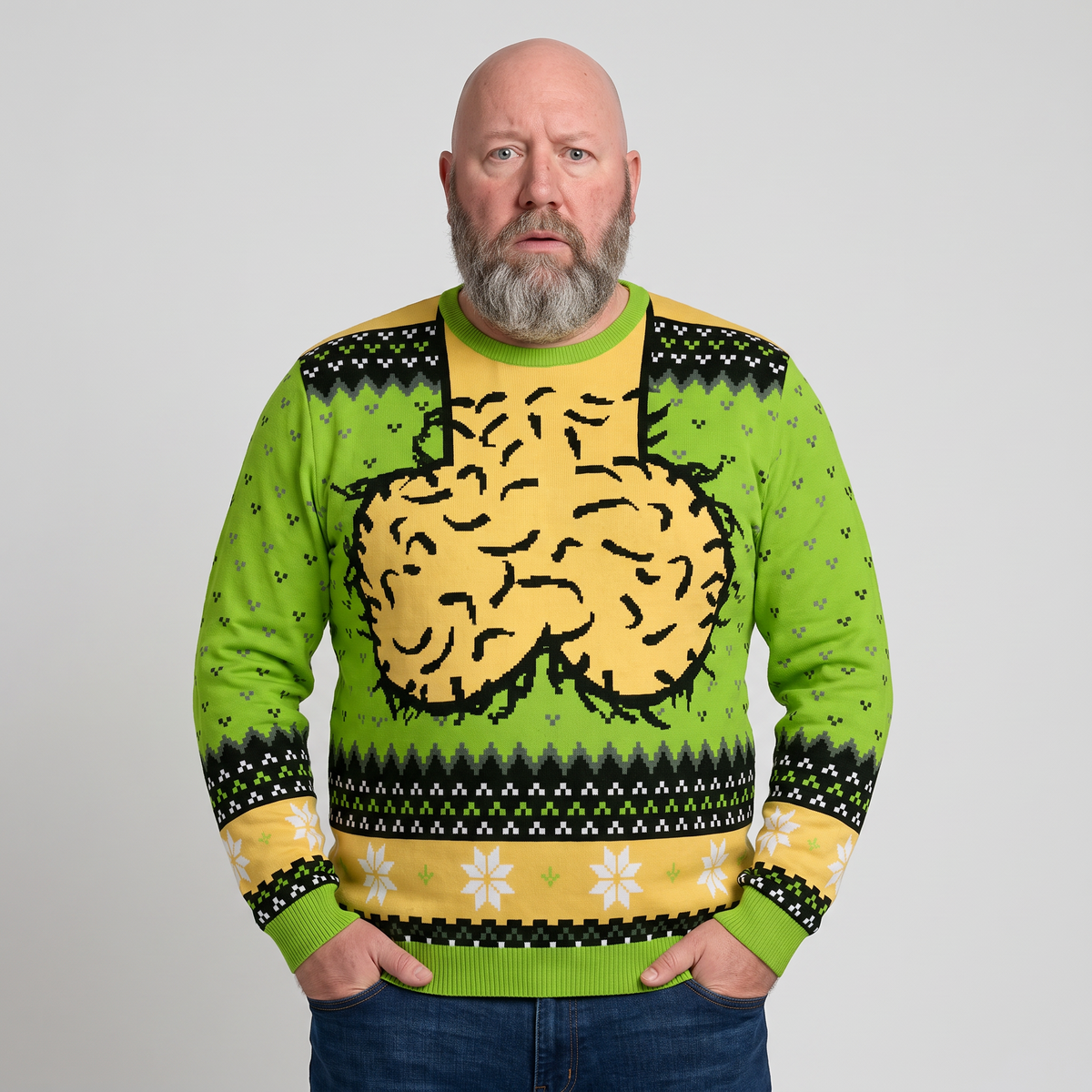 Jingle Balls Sweater - Green